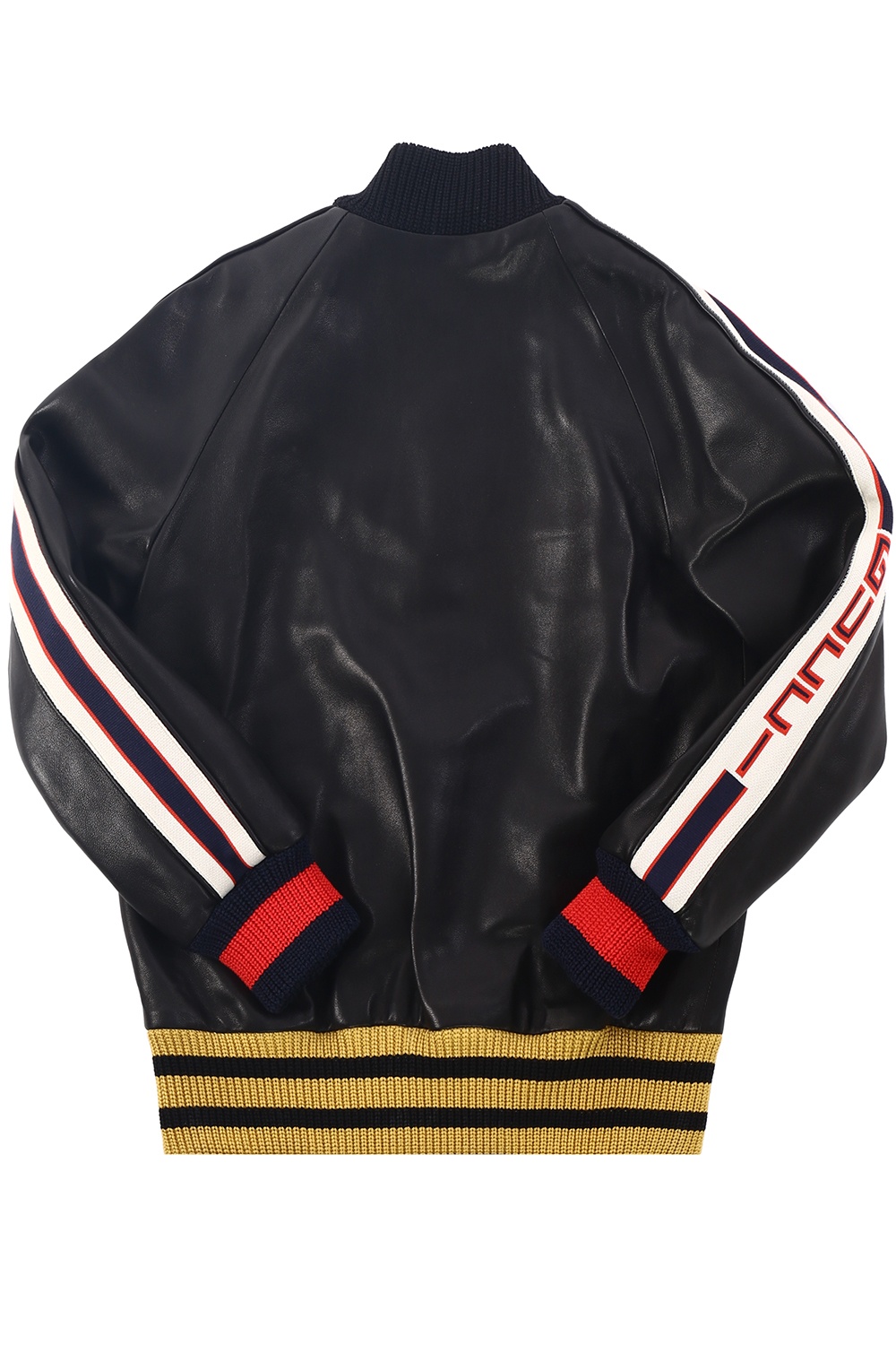 Gucci kids leather clearance jacket